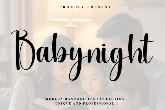 Babynight: A Modern Script for Timeless Branding