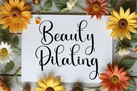 Beauty Pilating: Crafting Artisanal Elegance in Every Letter