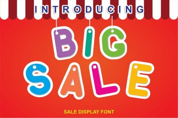 Big Sale: The Display Font That Brings Energy to Your Brand