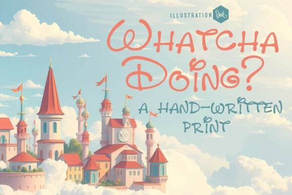 Discover the Charm of Zp Whatcha Doing Fn Font