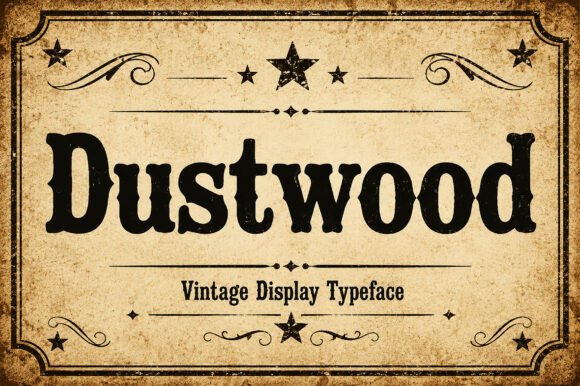 Dustwood: A Slab Serif with a Handcrafted Heart