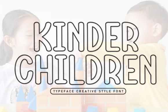 Kinder Children: The Hand-Sketched Display Font with Playful Elegance
