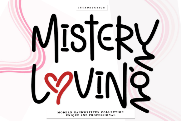 Mistery Loving: A Script Font for Artisanal Brands