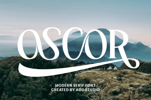 Oscor: Where Calligraphic Flow Meets Modern Serif