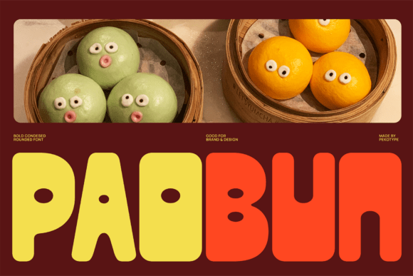 Paobun: A Chunky, Friendly Font with Serious Branding Power
