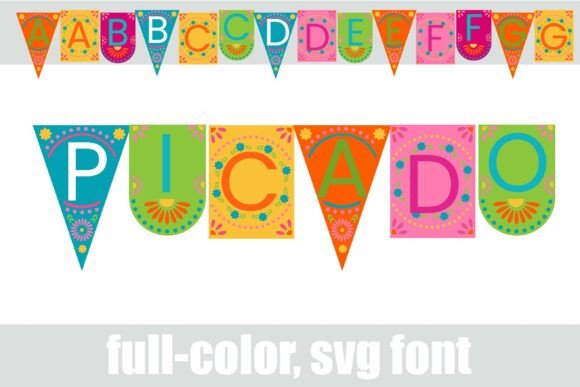 Picado: The Festive Display Typeface for Modern Branding