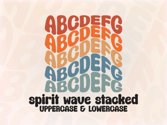 Spiritwavestacked: A Guide to the Stacked Bubble Font with Retro Charm